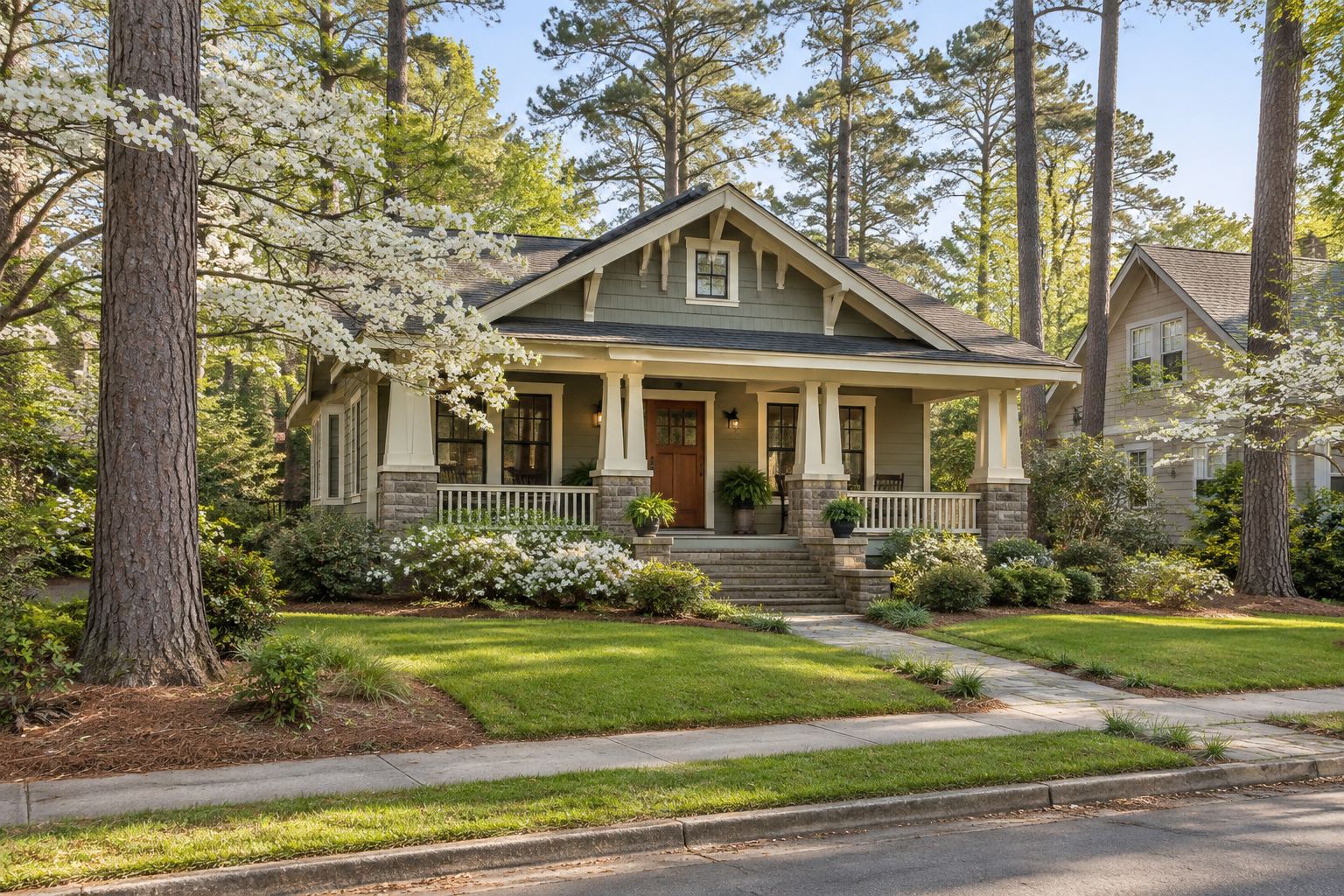 An Atlanta area brick home, illustrative
